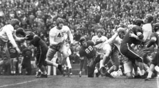 1939 Rose Bowl Action - 2